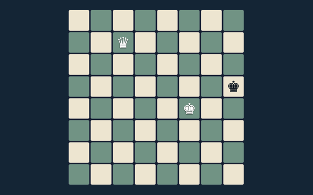 Chess Tactics Puzzles game board